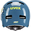 Kask rowerowy dziecięcy UVEX Kid 3 niebieski 51-55 Kask rowerowy dziecięcy UVEX Kid 3 niebieski 51-55