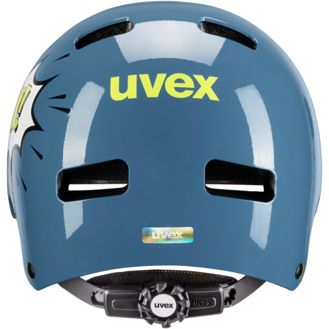 Kask rowerowy dziecięcy UVEX Kid 3 niebieski 51-55 Kask rowerowy dziecięcy UVEX Kid 3 niebieski 51-55