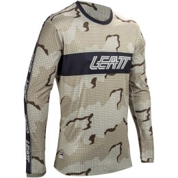 Koszulka rowerowa LEATT Jersey MTB Gravity 3.0 (beżowy, L)