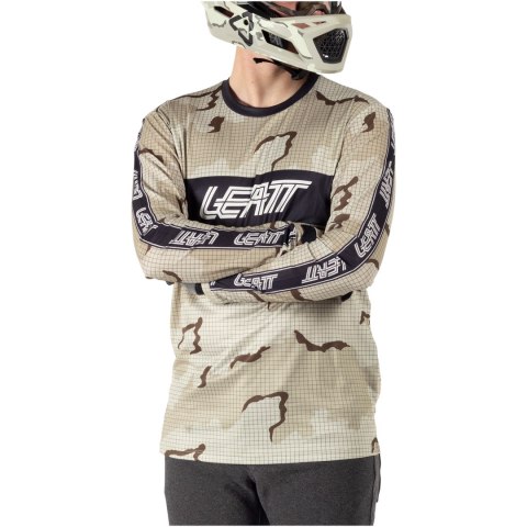 Koszulka rowerowa LEATT Jersey MTB Gravity 3.0 (beżowy, L) Koszulka rowerowa LEATT Jersey MTB Gravity 3.0 (beżowy, L)