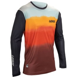 Koszulka rowerowa LEATT Jersey MTB Gravity 3.0 (pomarańczowy, L)