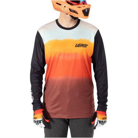 Koszulka rowerowa LEATT Jersey MTB Gravity 3.0 (pomarańczowy, L) Koszulka rowerowa LEATT Jersey MTB Gravity 3.0 (pomarańczowy, L)