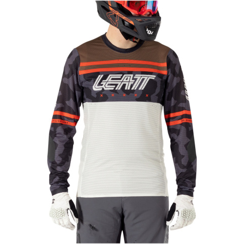 Koszulka rowerowa LEATT Jersey MTB Gravity 4.0 Cream M Koszulka rowerowa LEATT Jersey MTB Gravity 4.0 Cream M
