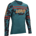 Koszulka rowerowa LEATT Jersey MTB Gravity 4.0 Teal XL Koszulka rowerowa LEATT Jersey MTB Gravity 4.0 Teal XL