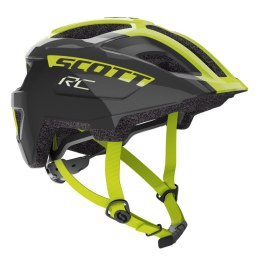 Kask SCOTT Helmet Jr Spunto black/radium yellow RC one size