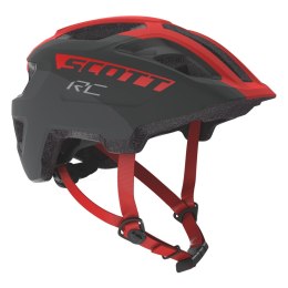 Kask SCOTT Helmet Jr Spunto grey/red RC one size