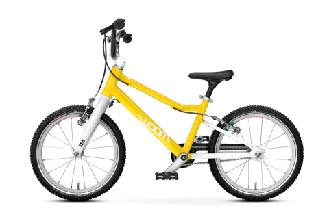 Lekki Rower Dziecięcy WOOM GO 3 VIBRANT YELLOW 16 CALI