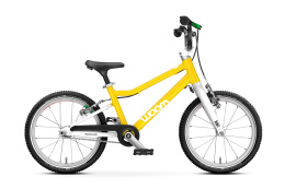 Lekki Rower Dziecięcy WOOM GO 3 VIBRANT YELLOW 16 CALI