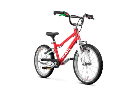 Lekki Rower Dziecięcy WOOM GO 3 AUTOMAGIC RED 16 cali Lekki Rower Dziecięcy WOOM GO 3 AUTOMAGIC RED 16 cali