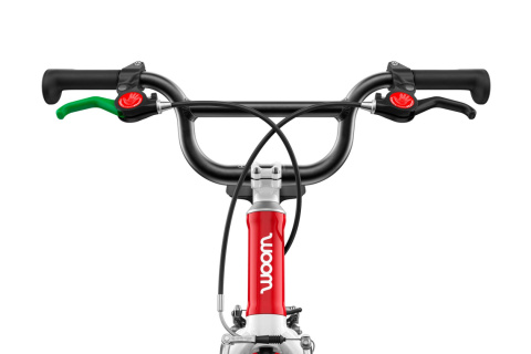 Lekki Rower Dziecięcy WOOM GO 3 AUTOMAGIC RED 16 cali Lekki Rower Dziecięcy WOOM GO 3 AUTOMAGIC RED 16 cali
