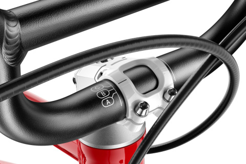 Lekki Rower Dziecięcy WOOM GO 3 AUTOMAGIC RED 16 cali Lekki Rower Dziecięcy WOOM GO 3 AUTOMAGIC RED 16 cali