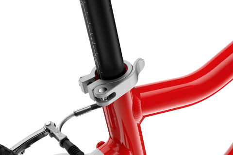 Lekki Rower Dziecięcy WOOM GO 3 AUTOMAGIC RED 16 cali Lekki Rower Dziecięcy WOOM GO 3 AUTOMAGIC RED 16 cali