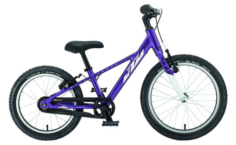 Rower dziecięcy KTM Wild Cross fioletowy, rozmiar 16" Rower dziecięcy KTM Wild Cross fioletowy, rozmiar 16"