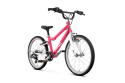 Rower dziecięcy WOOM GO 4 różowy (hot pink), rozmiar 20"
