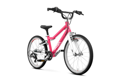 Rower dziecięcy WOOM GO 4 różowy (hot pink), rozmiar 20" Rower dziecięcy WOOM GO 4 różowy (hot pink), rozmiar 20"