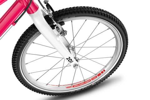 Rower dziecięcy WOOM GO 4 różowy (hot pink), rozmiar 20" Rower dziecięcy WOOM GO 4 różowy (hot pink), rozmiar 20"