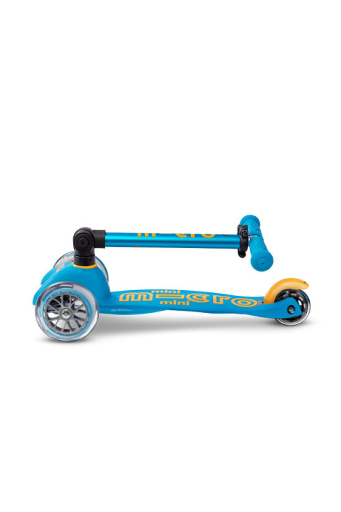 Hulajnoga dziecięca Mini MICRO Deluxe składana niebieska (ocean blue) Hulajnoga dziecięca Mini MICRO Deluxe składana niebieska (ocean blue)