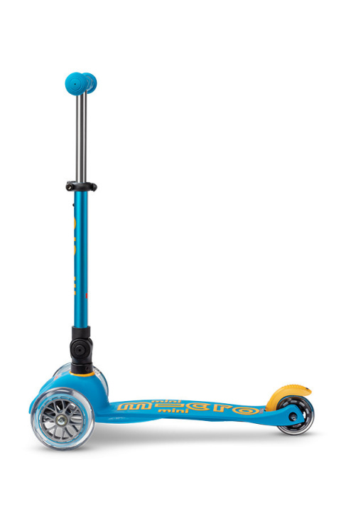 Hulajnoga dziecięca Mini MICRO Deluxe składana niebieska (ocean blue) Hulajnoga dziecięca Mini MICRO Deluxe składana niebieska (ocean blue)