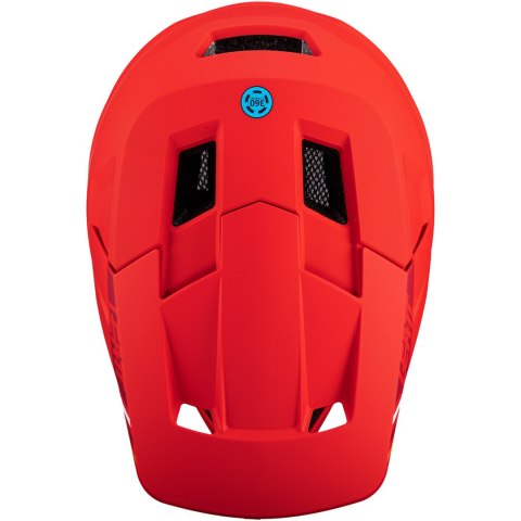 Kask rowerowy (full face) LEATT Helmet MTB Gravity 1.0 V24 (czerwony, L) Kask rowerowy (full face) LEATT Helmet MTB Gravity 1.0 V24 (czerwony, L)