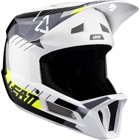 Kask rowerowy LEATT Helmet MTB Gravity 2.0 V24 (biało-czarny, XL) Kask rowerowy LEATT Helmet MTB Gravity 2.0 V24 (biało-czarny, XL)