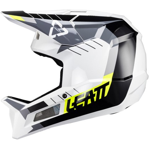 Kask rowerowy LEATT Helmet MTB Gravity 2.0 V24 (biało-czarny, XL) Kask rowerowy LEATT Helmet MTB Gravity 2.0 V24 (biało-czarny, XL)