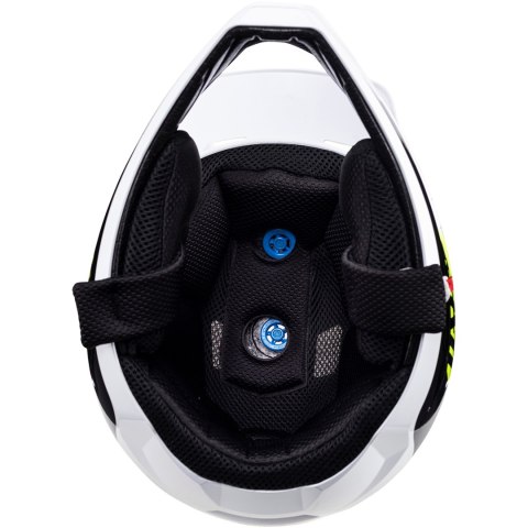 Kask rowerowy LEATT Helmet MTB Gravity 2.0 V24 (biało-czarny, XL) Kask rowerowy LEATT Helmet MTB Gravity 2.0 V24 (biało-czarny, XL)