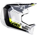 Kask rowerowy (full face) LEATT Helmet MTB Gravity 2.0 V24 (biało-czarny, L)