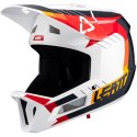Kask rowerowy (full face) LEATT Helmet MTB Gravity 2.0 V24 (biało-czerwony, L)