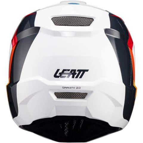 Kask rowerowy LEATT MTB Gravity 2.0 V24 Helmet (biało-czerwony, L/59-60) Kask rowerowy LEATT MTB Gravity 2.0 V24 Helmet (biało-czerwony, L/59-60)
