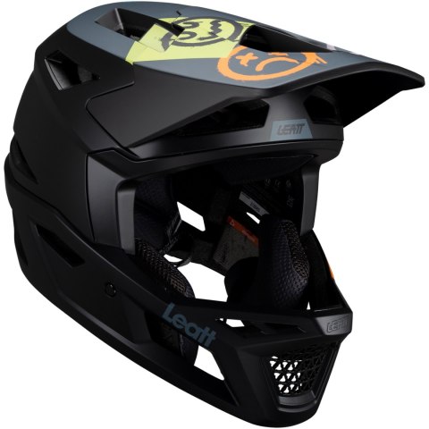 Kask rowerowy (full face) LEATT Helmet MTB Gravity 4.0 V25 (czarny, XL) Kask rowerowy (full face) LEATT Helmet MTB Gravity 4.0 V25 (czarny, XL)