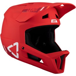Kask rowerowy (full face) dziecięcy LEATT Helmet MTB Gravity 1.0 Junior V23 (czerwony, XXS)
