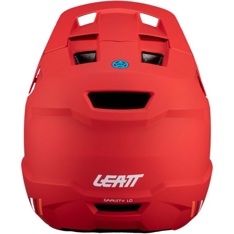 Kask rowerowy (full face) dziecięcy LEATT Helmet MTB Gravity 1.0 Junior V23 (czerwony, XXS) Kask rowerowy (full face) dziecięcy LEATT Helmet MTB Gravity 1.0 Junior V23 (czerwony, XXS)