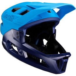 Kask rowerowy (z wypinaną szczęką) LEATT Helmet MTB Enduro 2.0 V24 (niebieski, L)