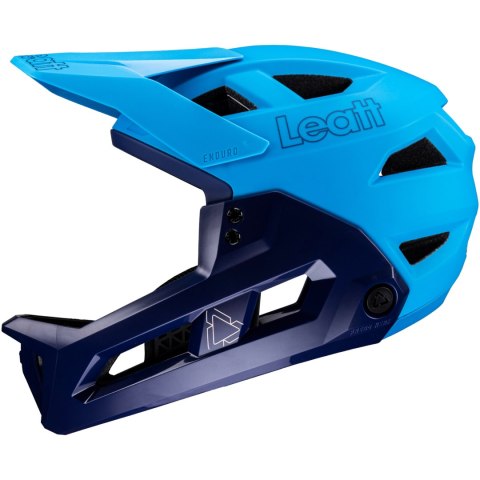 Kask rowerowy (z wypinaną szczęką) LEATT Helmet MTB Enduro 2.0 V24 (niebieski, L) Kask rowerowy (z wypinaną szczęką) LEATT Helmet MTB Enduro 2.0 V24 (niebieski, L)