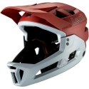 Kask rowerowy LEATT Helmet MTB Enduro 2.0 V25 (czerwono-szary, M) Kask rowerowy LEATT Helmet MTB Enduro 2.0 V25 (czerwono-szary, M)