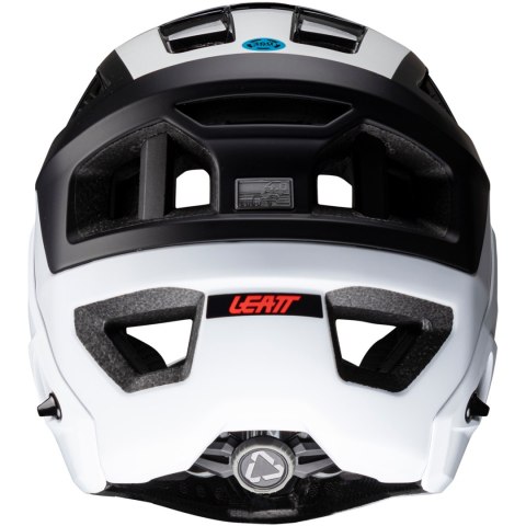 Kask rowerowy (z wypinaną szczęką) LEATT Helmet MTB Enduro 4.0 V24 (biały, M) Kask rowerowy (z wypinaną szczęką) LEATT Helmet MTB Enduro 4.0 V24 (biały, M)