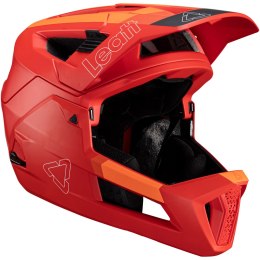 Kask rowerowy (z wypinaną szczęką) LEATT Helmet MTB Enduro 4.0 V24 (czerwony, M)