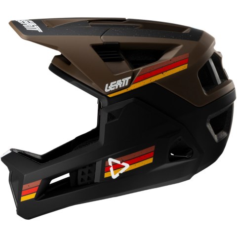 Kask rowerowy (z wypinaną szczęką) LEATT Helmet MTB Enduro 4.0 V25 (brązowy, S) Kask rowerowy (z wypinaną szczęką) LEATT Helmet MTB Enduro 4.0 V25 (brązowy, S)