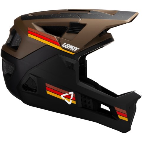 Kask rowerowy (z wypinaną szczęką) LEATT Helmet MTB Enduro 4.0 V25 (brązowy, S) Kask rowerowy (z wypinaną szczęką) LEATT Helmet MTB Enduro 4.0 V25 (brązowy, S)