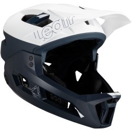 Kask rowerowy (z wypinaną szczęką/3w1) LEATT Helmet MTB Enduro 3.0 V25 (biały, L)