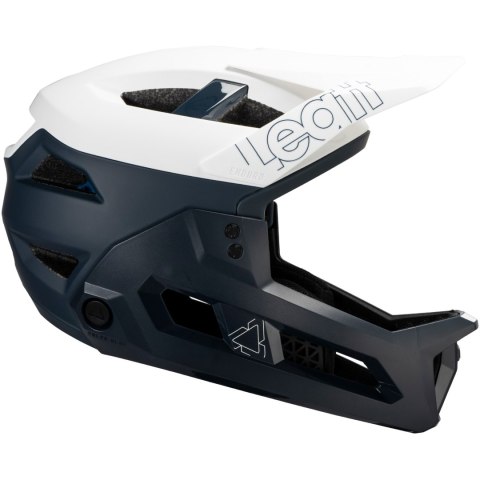 Kask rowerowy (z wypinaną szczęką/3w1) LEATT Helmet MTB Enduro 3.0 V25 (biały, S) Kask rowerowy (z wypinaną szczęką/3w1) LEATT Helmet MTB Enduro 3.0 V25 (biały, S)