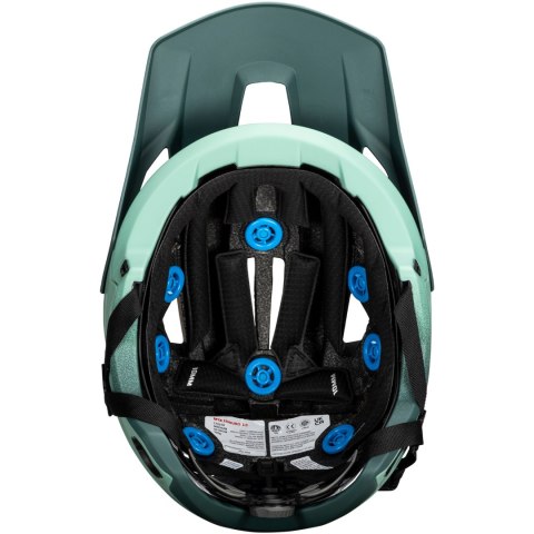 Kask rowerowy (z wypinaną szczęką/3w1) LEATT Helmet MTB Enduro 3.0 V25 (zielony, L) Kask rowerowy (z wypinaną szczęką/3w1) LEATT Helmet MTB Enduro 3.0 V25 (zielony, L)