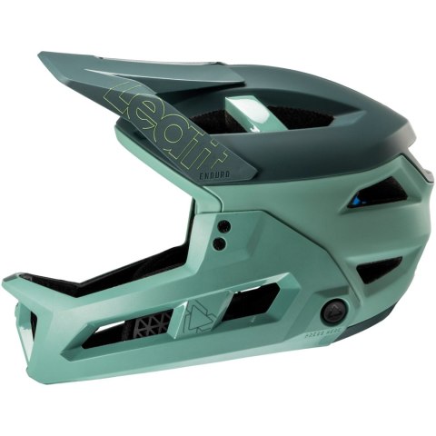 Kask rowerowy (z wypinaną szczęką/3w1) LEATT Helmet MTB Enduro 3.0 V25 (zielony, M) Kask rowerowy (z wypinaną szczęką/3w1) LEATT Helmet MTB Enduro 3.0 V25 (zielony, M)
