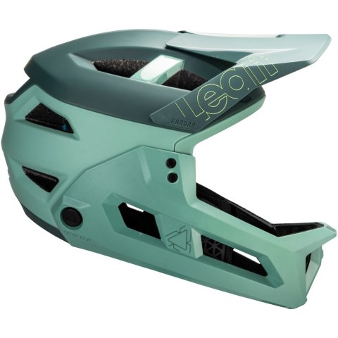 Kask rowerowy (z wypinaną szczęką/3w1) LEATT Helmet MTB Enduro 3.0 V25 (zielony, M) Kask rowerowy (z wypinaną szczęką/3w1) LEATT Helmet MTB Enduro 3.0 V25 (zielony, M)