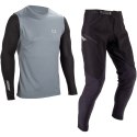 Komplet rowerowy (koszulka+spodnie) LEATT Ride Kit MTB 1.0 (czarno-szary, M) Komplet rowerowy (koszulka+spodnie) LEATT Ride Kit MTB 1.0 (czarno-szary, M)