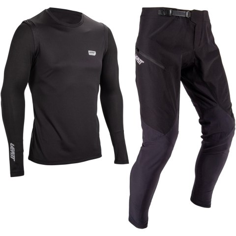 Komplet rowerowy (koszulka+spodnie) LEATT Ride Kit MTB 1.0 (czarny, L) Komplet rowerowy (koszulka+spodnie) LEATT Ride Kit MTB 1.0 (czarny, L)