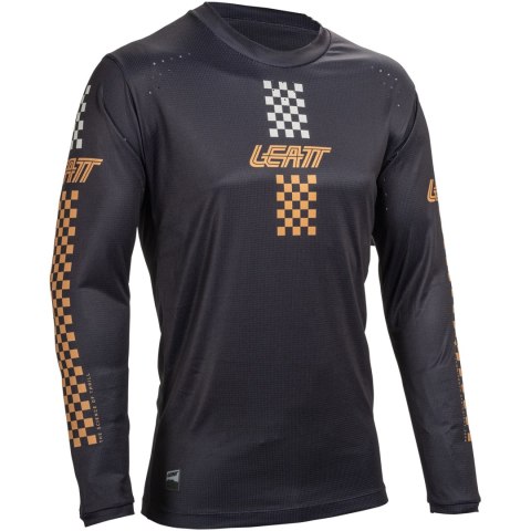 Koszulka rowerowa LEATT Jersey MTB Enduro 4.0 (czarny, XL) Koszulka rowerowa LEATT Jersey MTB Enduro 4.0 (czarny, XL)