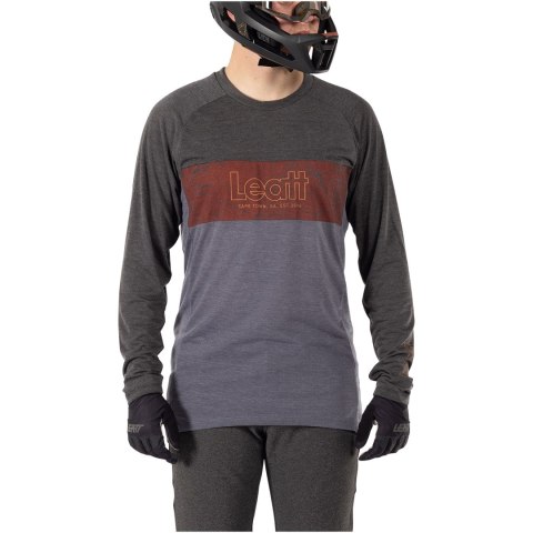 Koszulka rowerowa LEATT Jersey MTB Gravity 2.0 (czarny, M) Koszulka rowerowa LEATT Jersey MTB Gravity 2.0 (czarny, M)