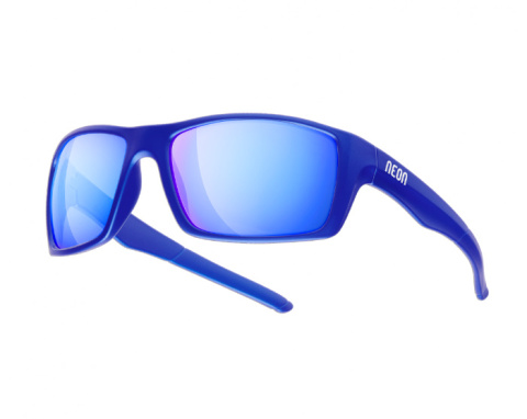 Okulary sportowe NEON JET granatowe (blue royal), szkła niebieskie Okulary sportowe NEON JET granatowe (blue royal), szkła niebieskie