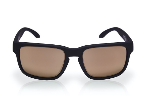 Okulary sportowe NEON Street BLACK, szkła złote Okulary sportowe NEON Street BLACK, szkła złote